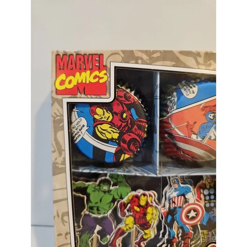 Marvel Comics Cupcake Kit Toppers New Sealed
